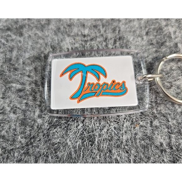 West Palm Beach Tropics Keychain Vintage Senior League Baseball - Picture 2 of 4